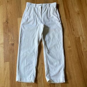 Everlane Corduroys, Size 6. Straight leg, cropped, bone color.